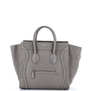 Celine Luggage Bag Grainy Leather Mini #242233C97B